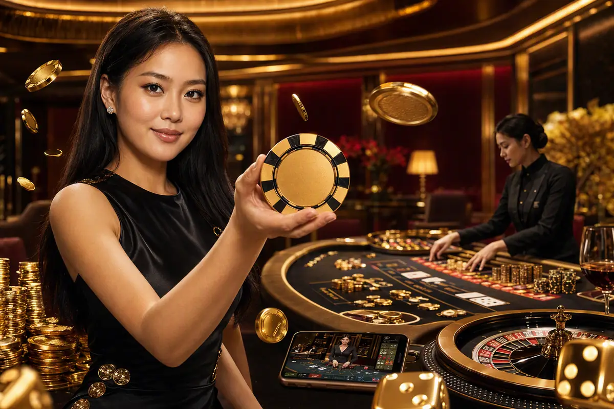 gan89 Casino suasana meja live dealer